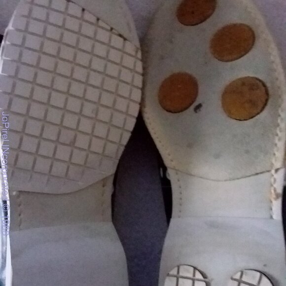 1950s Classics Saddle Bobby Sock Shoes  Navy/Camel color - Picture 10 of 10